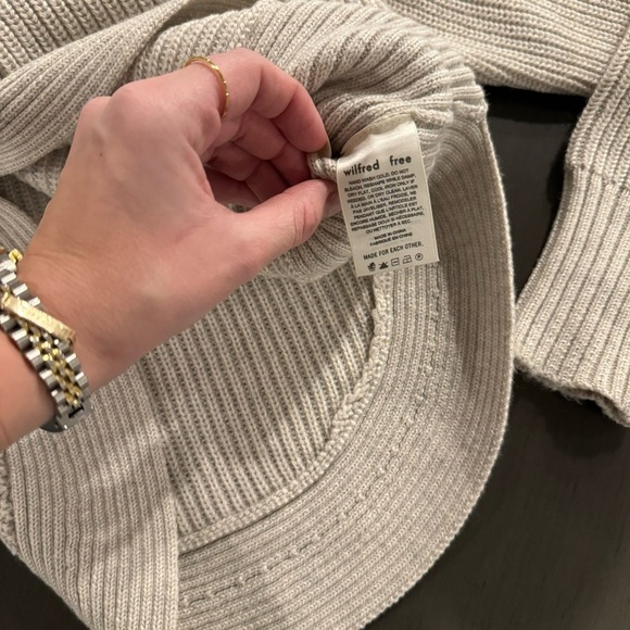 Wilfred Free Asianna Sweater in Heather Birch - Picture 10 of 10